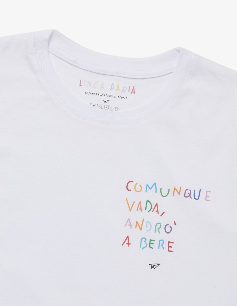 Linea Daria T-shirt Comunque vada, andrò a bere 50% di sconto per tempo limitato