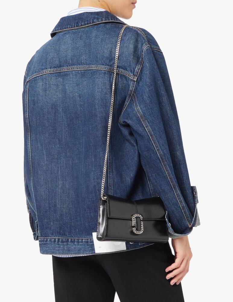 Marc Jacobs Portafoglio con catena The St. Marc Saldi Di Fabbrica