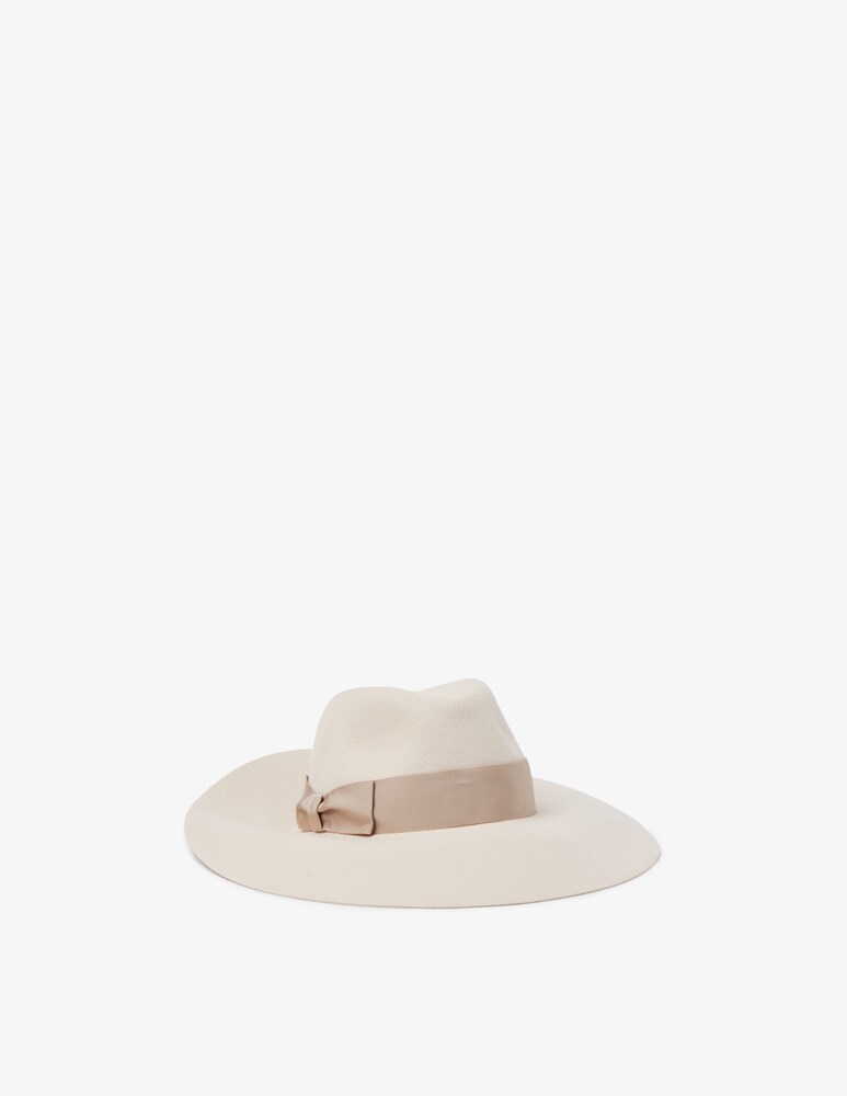 Borsalino Feltro rasato sfoderato cinta cannete 4 cm I Più Venduti