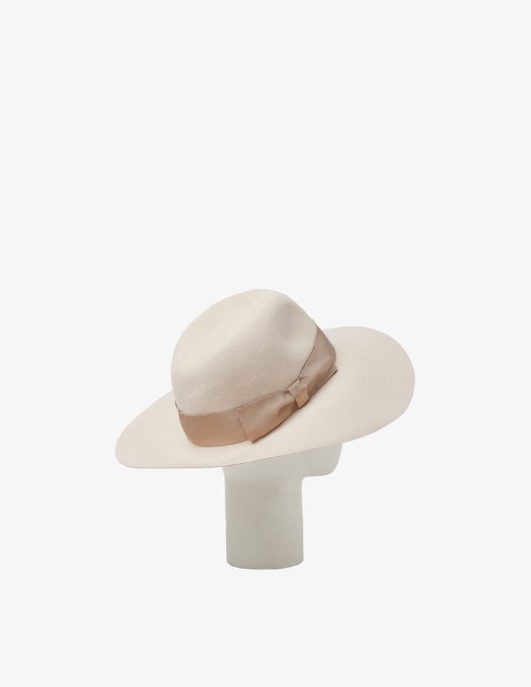 Borsalino Feltro rasato sfoderato cinta cannete 4 cm I Più Venduti