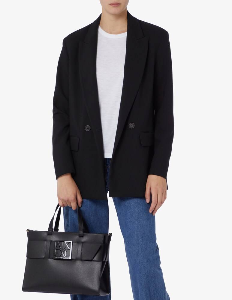 Armani Exchange Borsa a mano Grande con tracolla Promozione