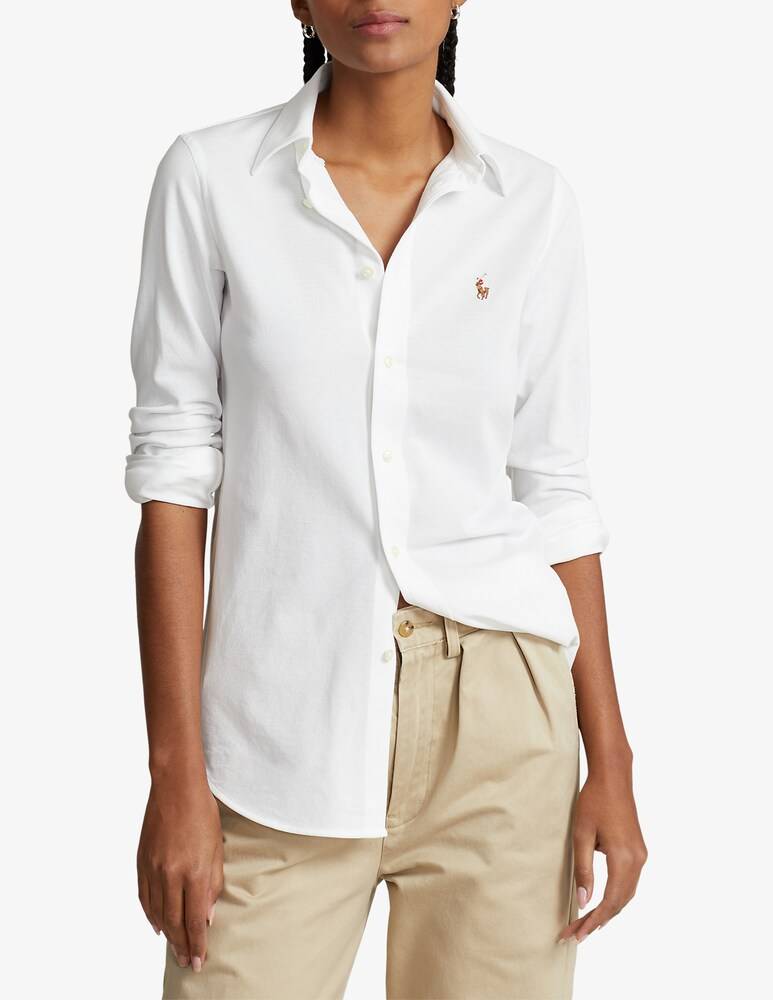 Polo Ralph Lauren Heidi Skinny camicia manica lunga Soddisfazione Garantita