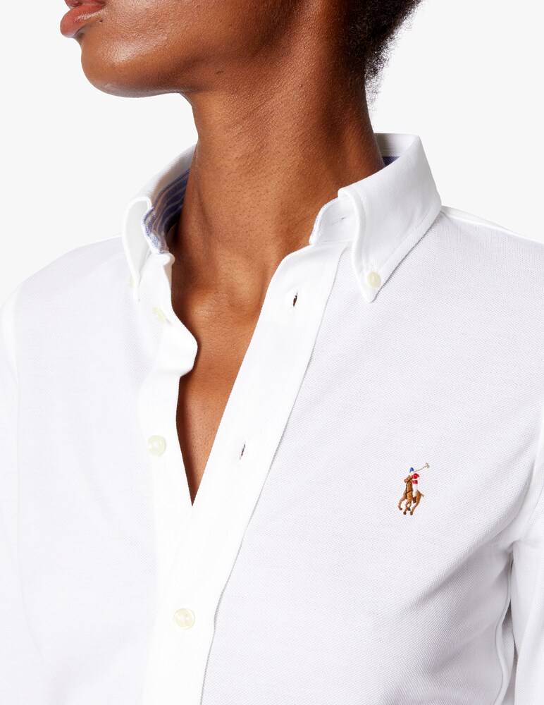 Polo Ralph Lauren Heidi Skinny camicia manica lunga Soddisfazione Garantita
