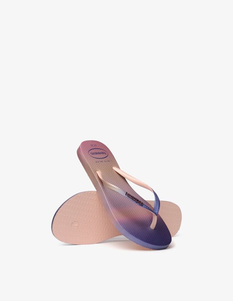 Havaianas Infradito Slim gradient sunset Lightning offer