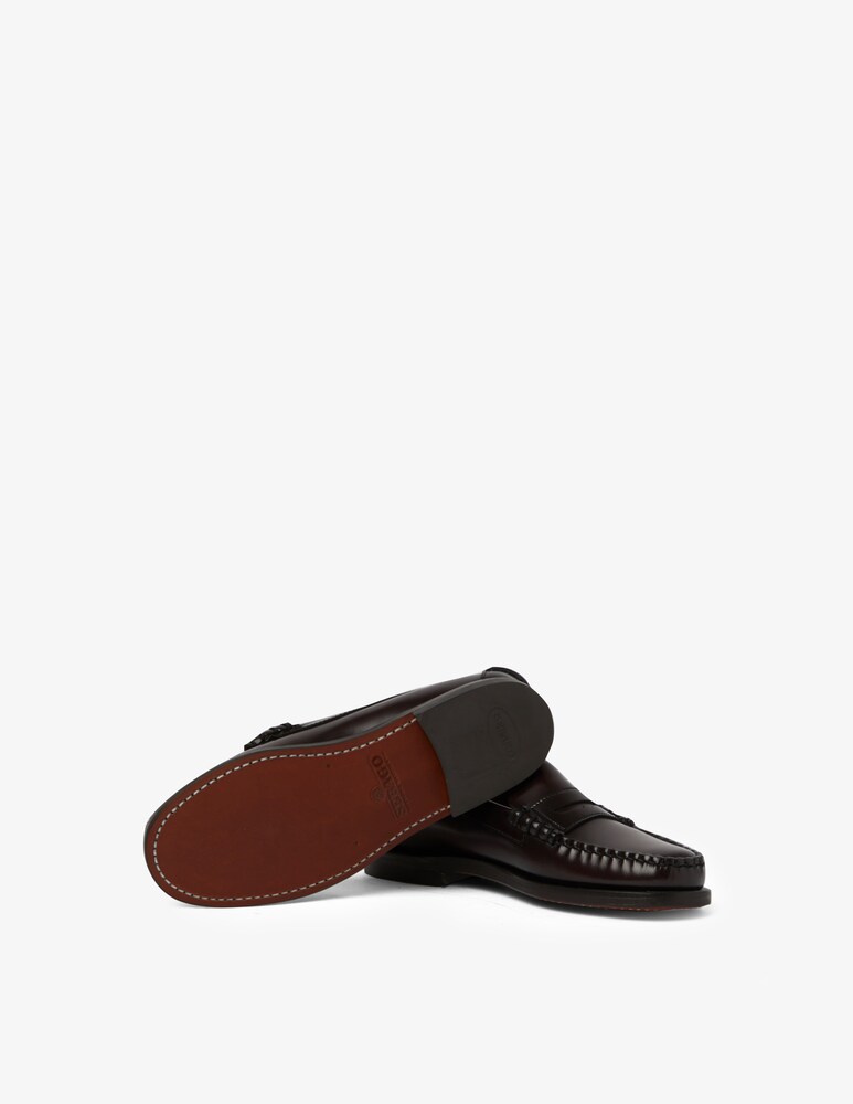 Sebago Mocassino in cuio classico - Rosso Offerta temporanea