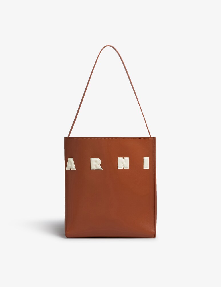 Marni Borsa hobo museo piccola con applicazioni Ultimo giorno