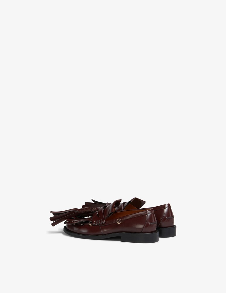 Marni Mocassino bambi in pelle con maxi nappine Black Friday Prezzi