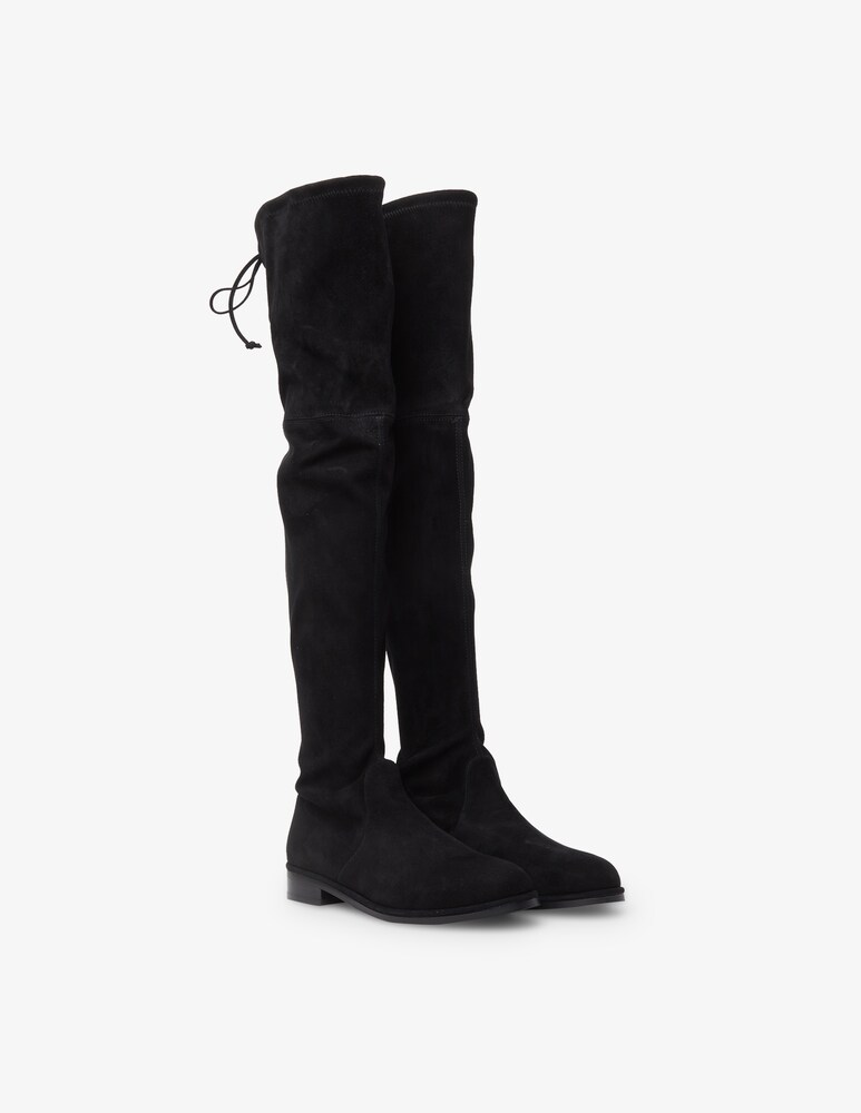 Stuart Weitzman Stivali in camoscio low land Duty-free