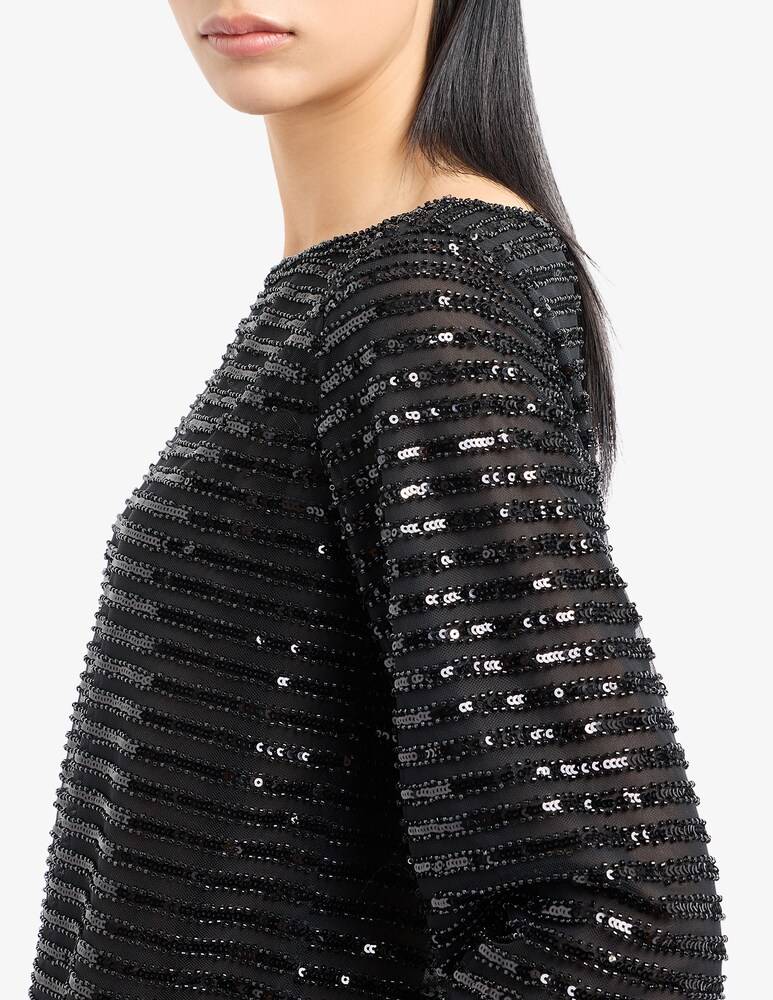 Emporio Armani Vestito corto a manica lunga Offerte speciali