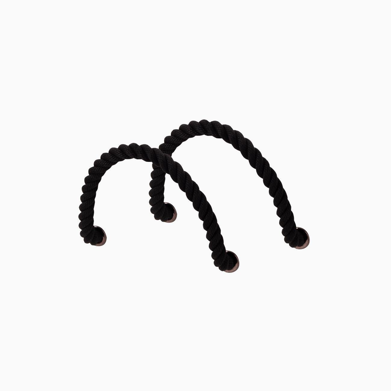 Manico corto in corda nero