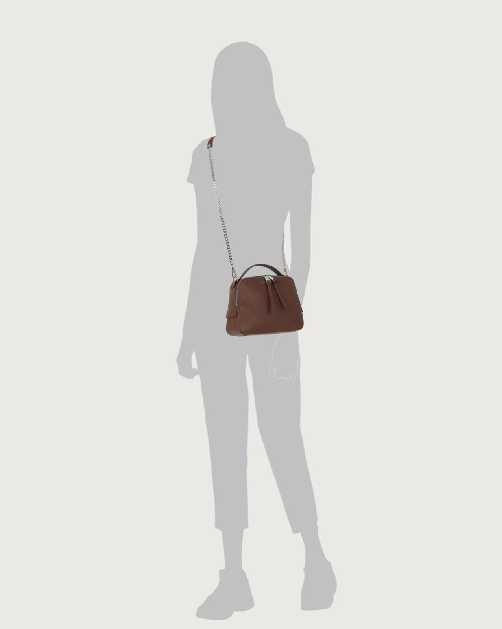 Orciani Mini Bag Chéri Soft in pelle a mano con tracolla Promozione Limitata