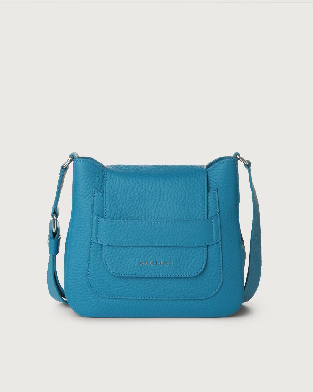 Orciani Borsa Dama Soft Midi in pelle con tracolla Presa
