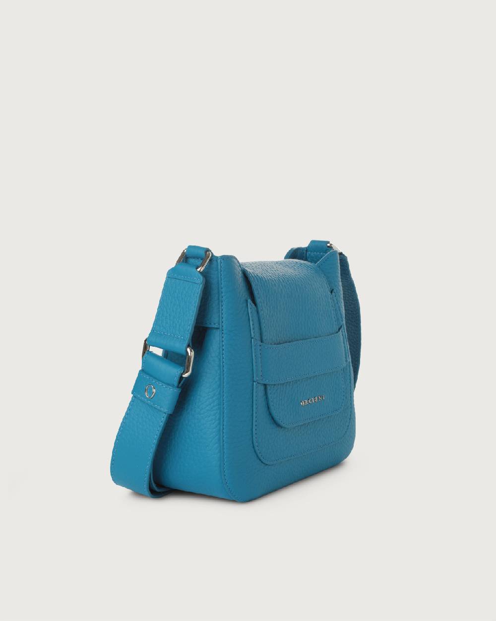 Orciani Borsa Dama Soft Midi in pelle con tracolla Presa