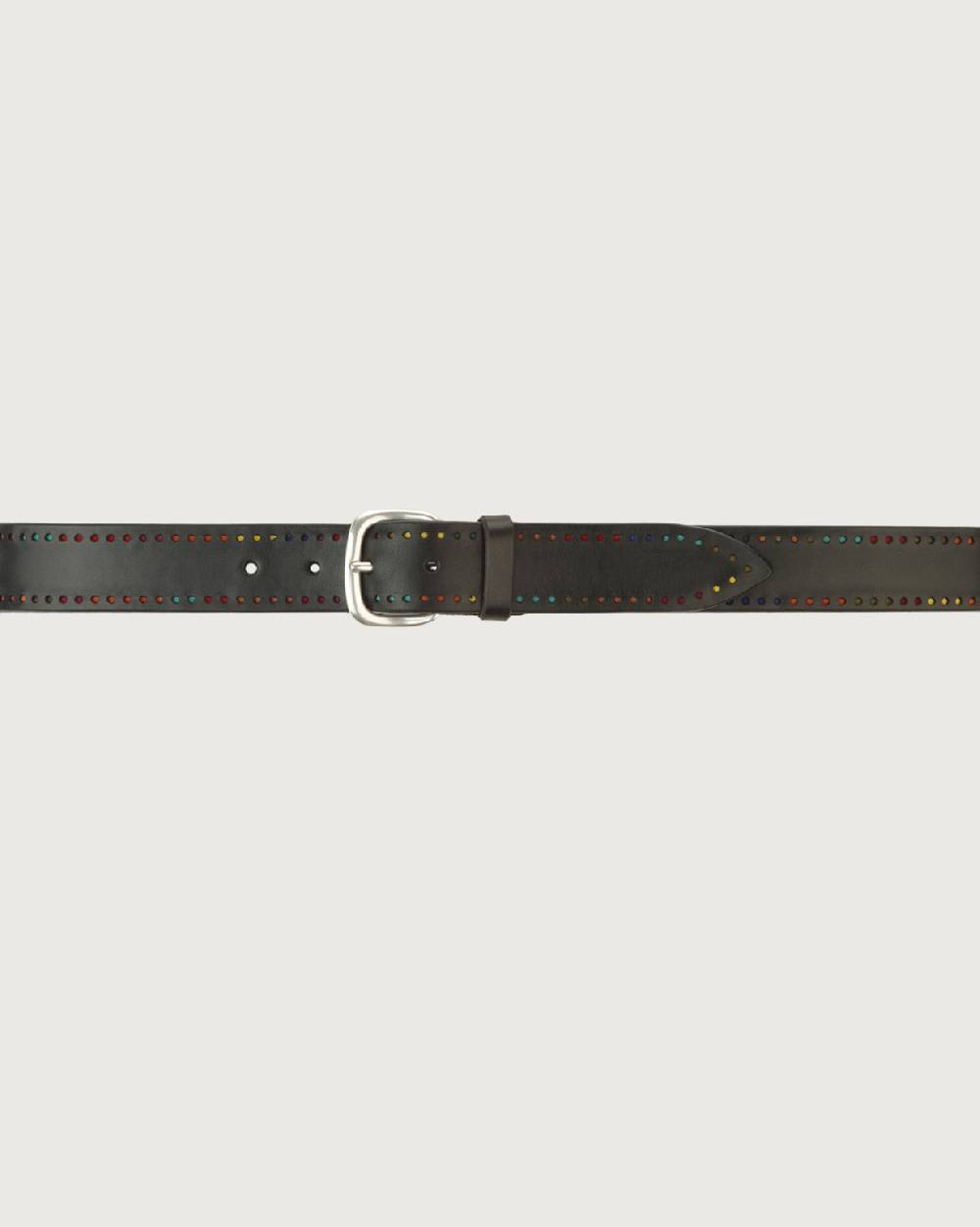 Orciani Cintura Bull Point in cuoio Offerte