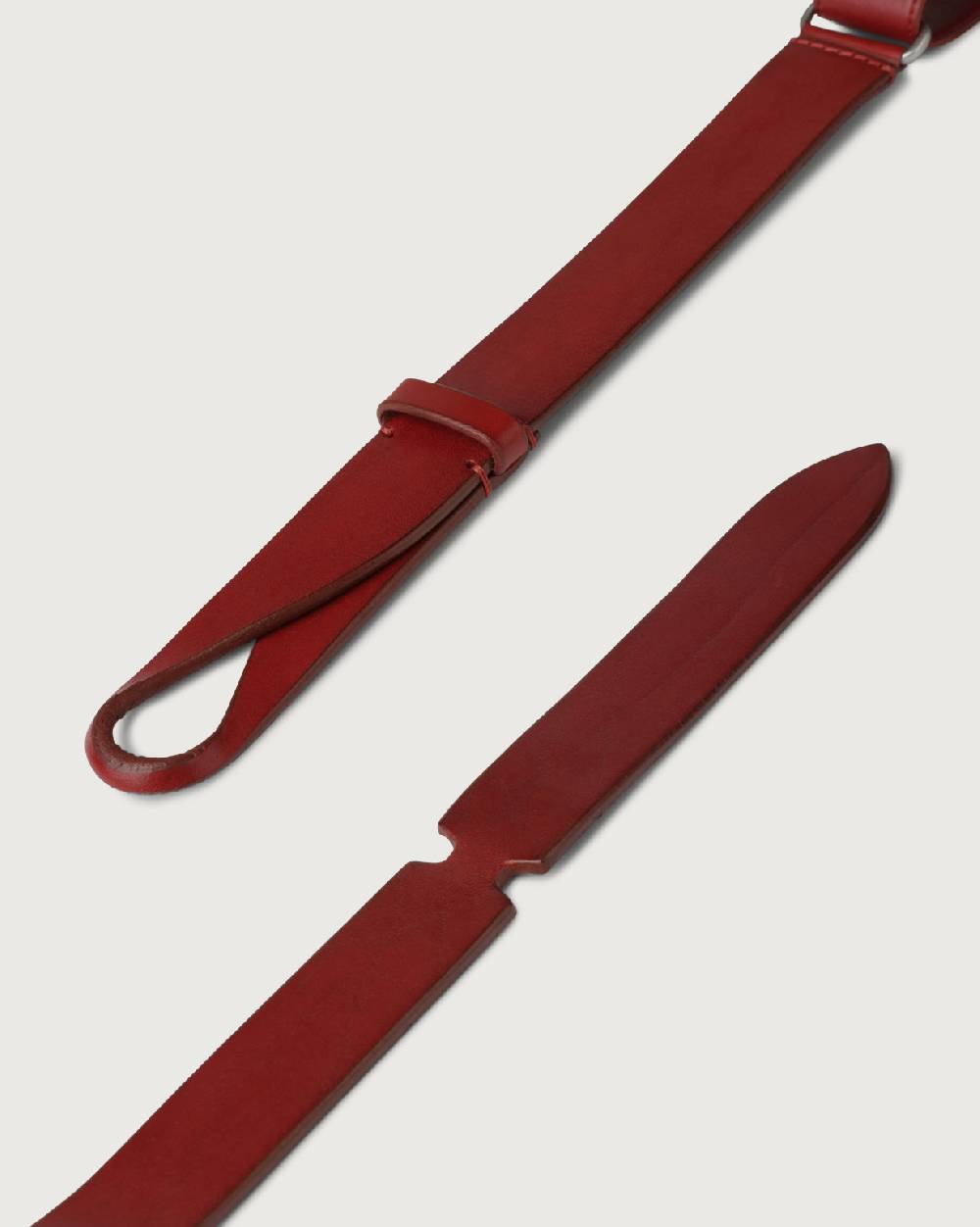 Orciani Cintura Nobuckle Bull in cuoio Offerte speciali