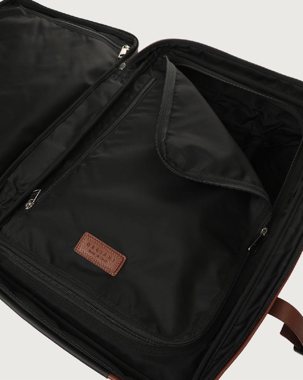 Orciani Trolley Micron due ruote in pelle Saldi