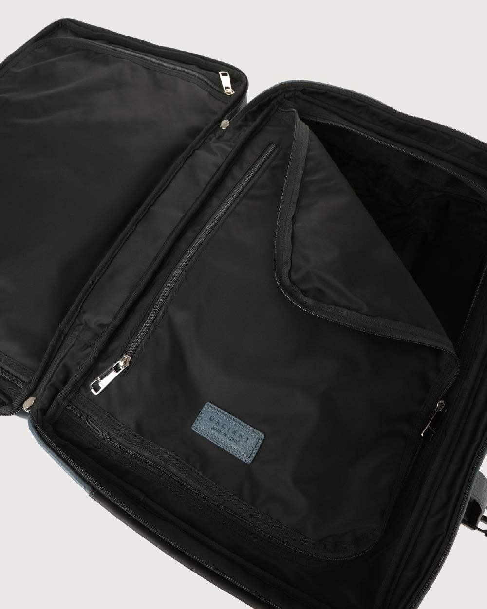 Orciani Trolley Micron due ruote in pelle Hotsell