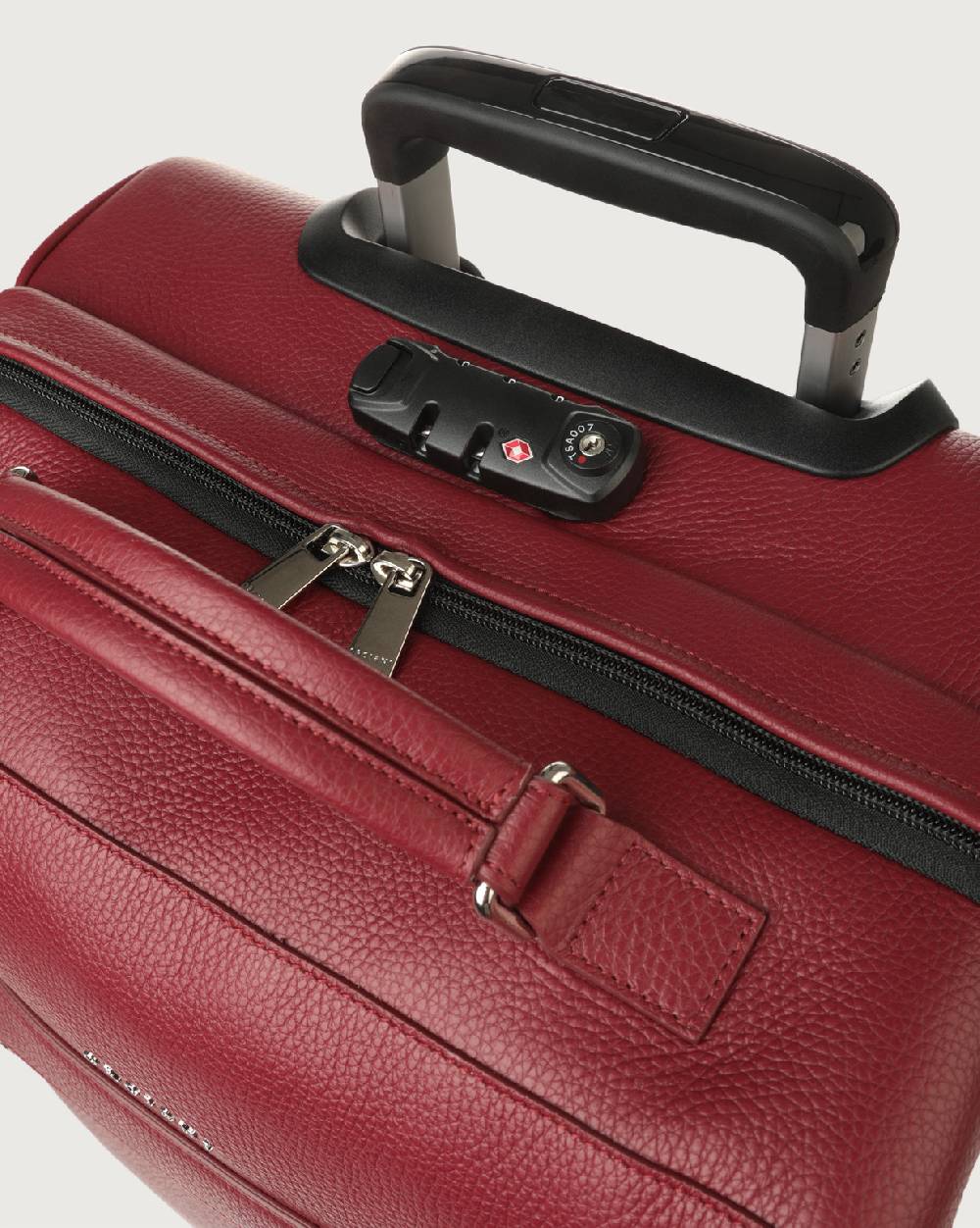 Orciani Trolley Micron due ruote in pelle Vendita Calda