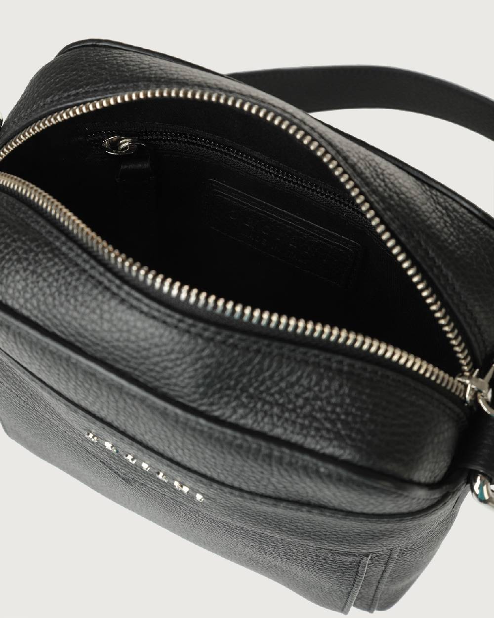 Orciani Borsa messenger piccola Micron in pelle 2025
