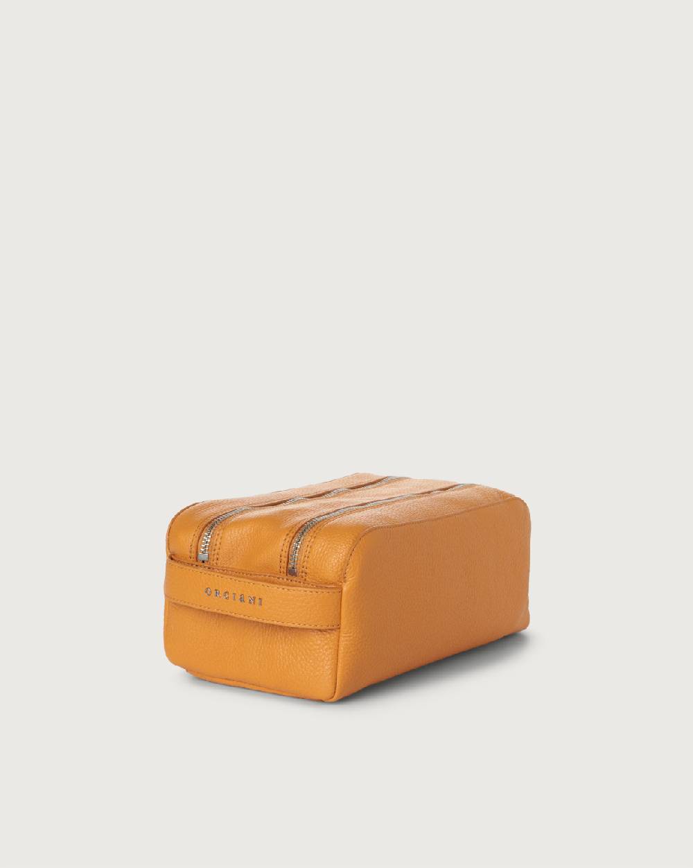 Orciani Beauty case Micron in pelle In Linea