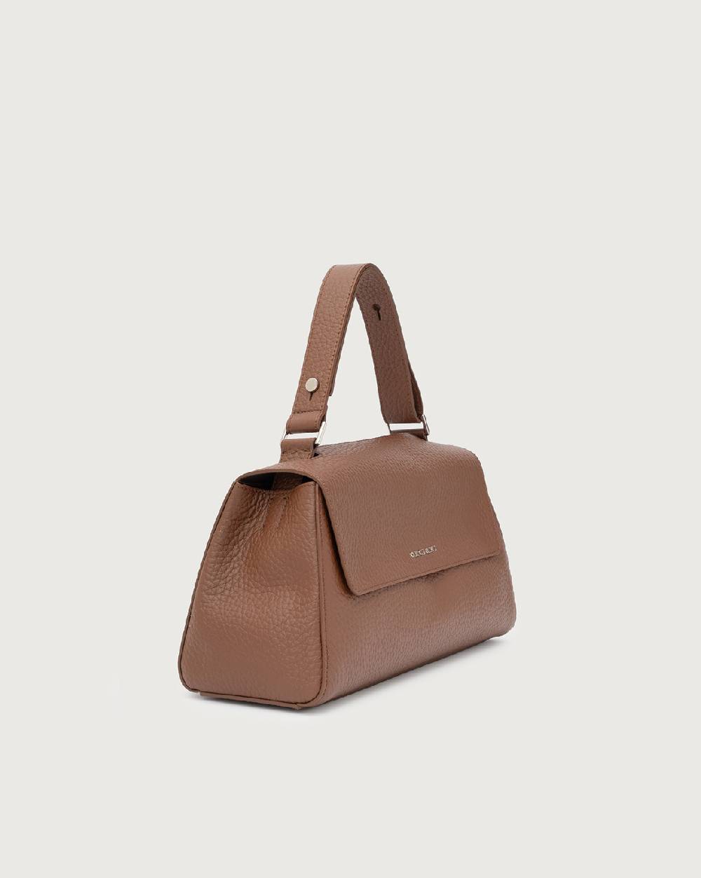 Orciani Borsa Sveva Longuette Soft in pelle con tracolla Vendite Flash
