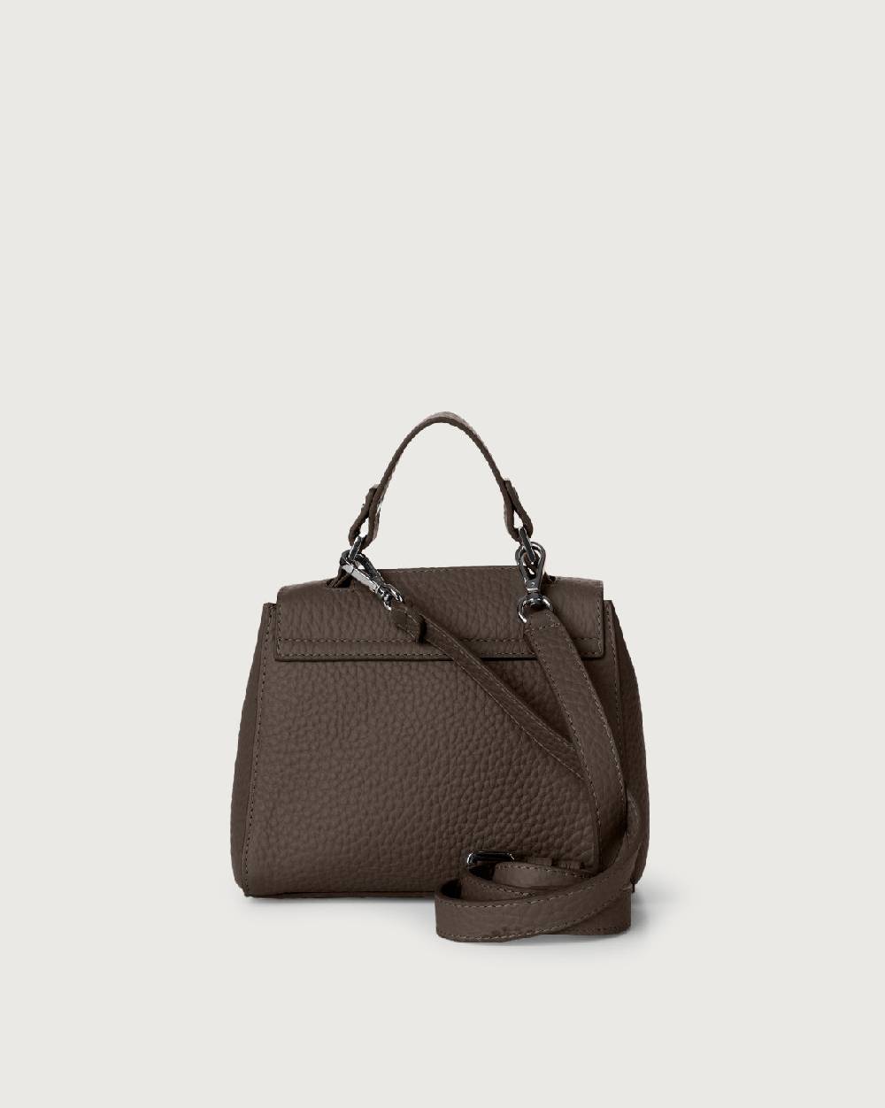 Orciani Borsa Sveva Soft Mini a mano in pelle con tracolla Nuova
