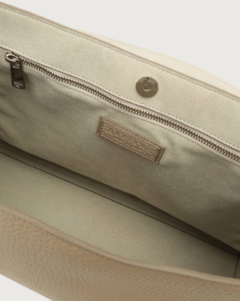 Orciani Borsa a spalla grande Sveva Soft in pelle con tracolla Italia