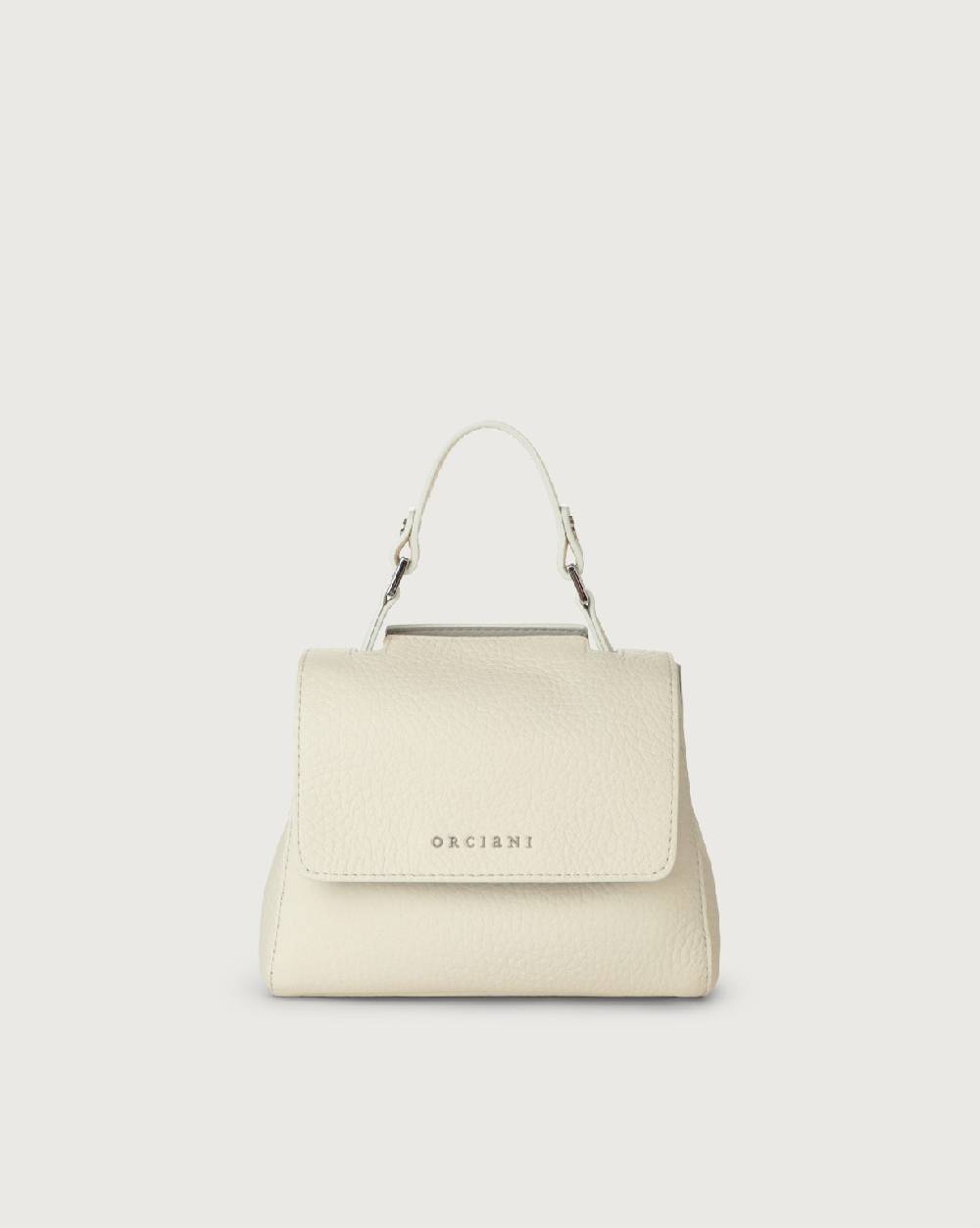 Orciani Borsa Sveva Soft Mini a mano in pelle con tracolla