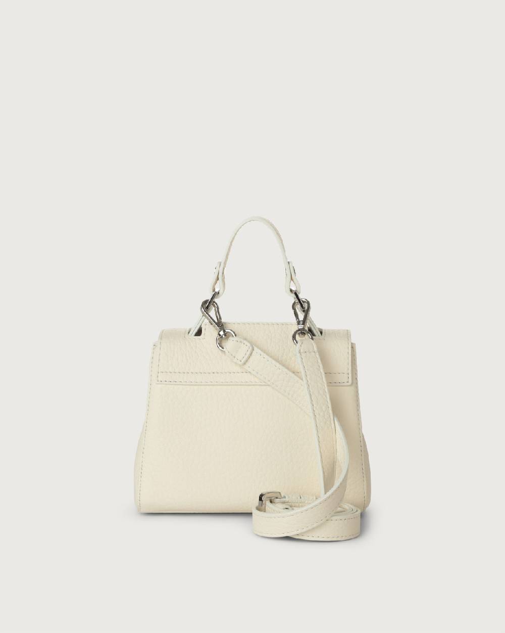 Orciani Borsa Sveva Soft Mini a mano in pelle con tracolla 2025