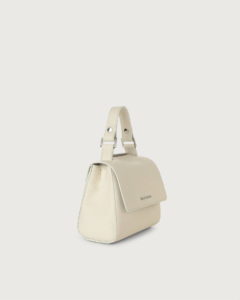 Orciani Borsa Sveva Soft Mini a mano in pelle con tracolla 2025