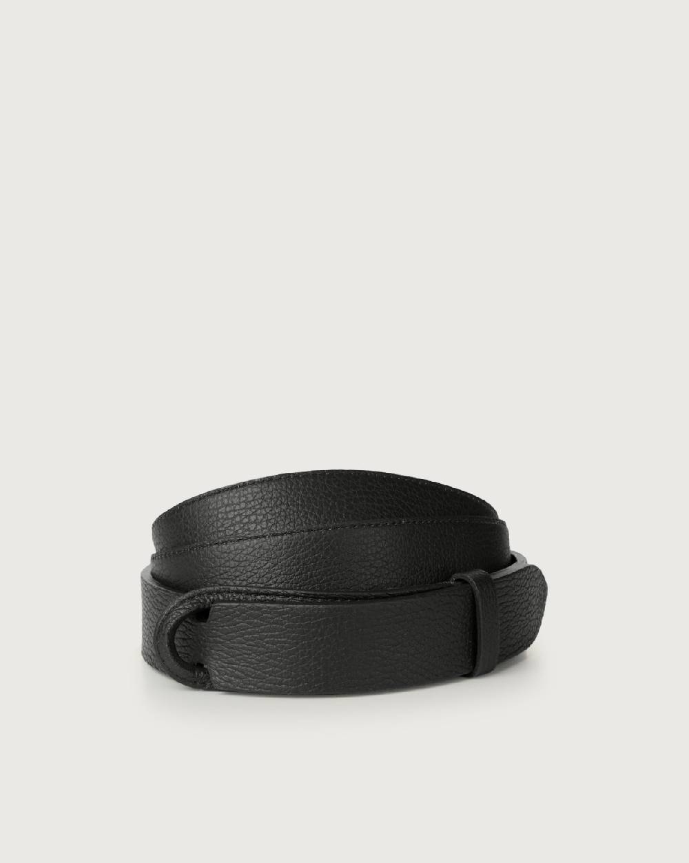 Orciani Cintura Nobuckle Micron in pelle