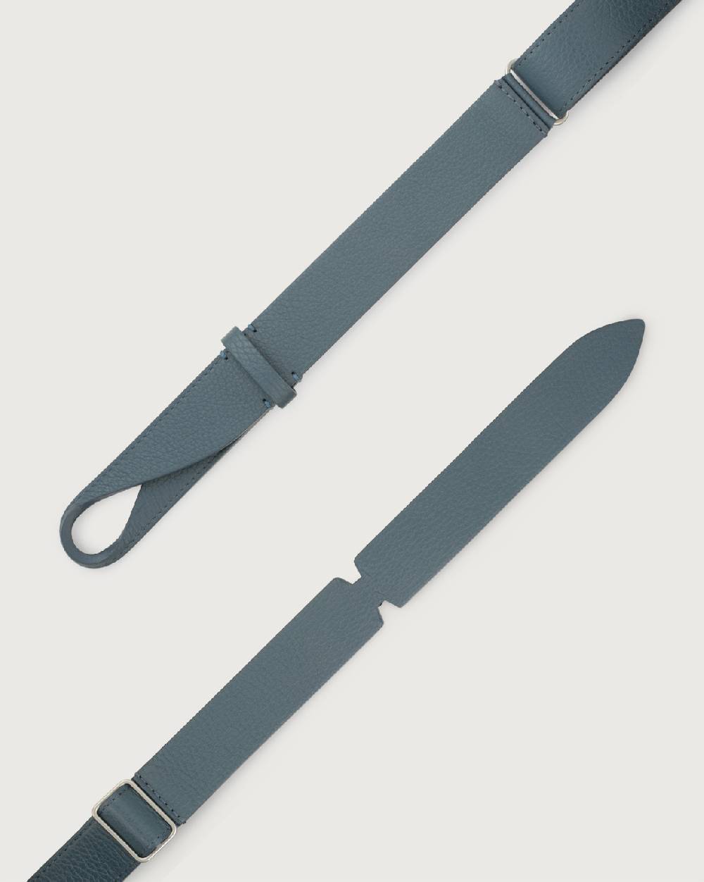 Orciani Cintura Nobuckle Micron in pelle Qualità