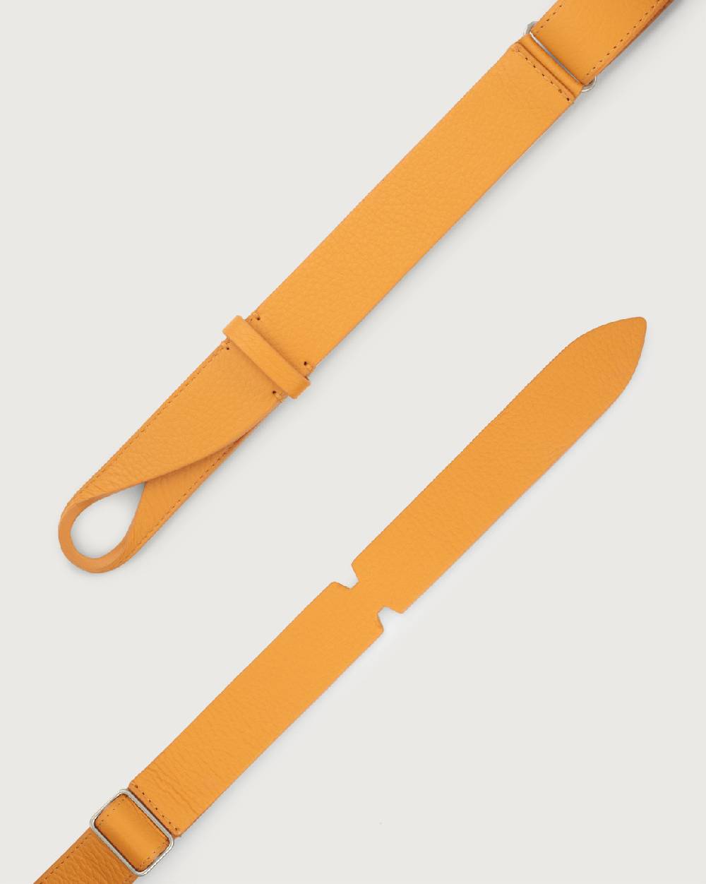 Orciani Cintura Nobuckle Micron in pelle Pezzi Unici