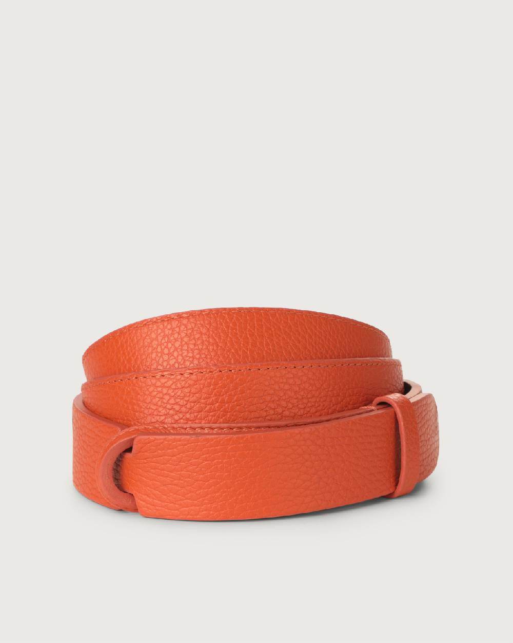 Orciani Cintura Nobuckle Micron in pelle