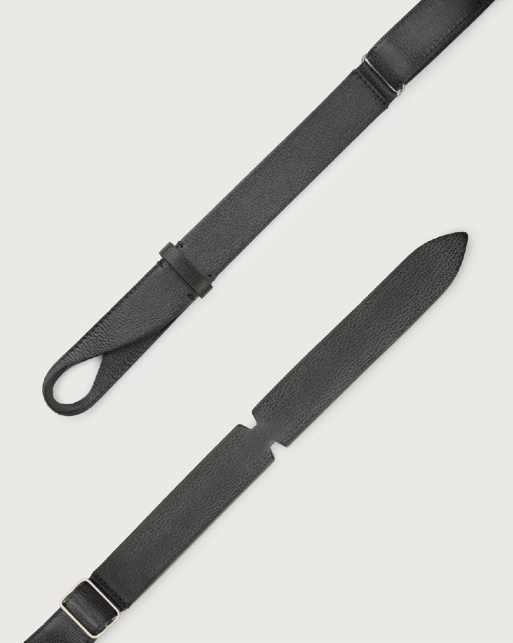 Orciani Cintura Nobuckle Chevrette in pelle Negozi Online
