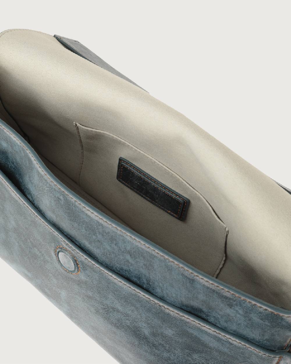 Orciani Borsa a spalla Missy Longuette Delavè in pelle con catena e tracolla Consegna Veloce