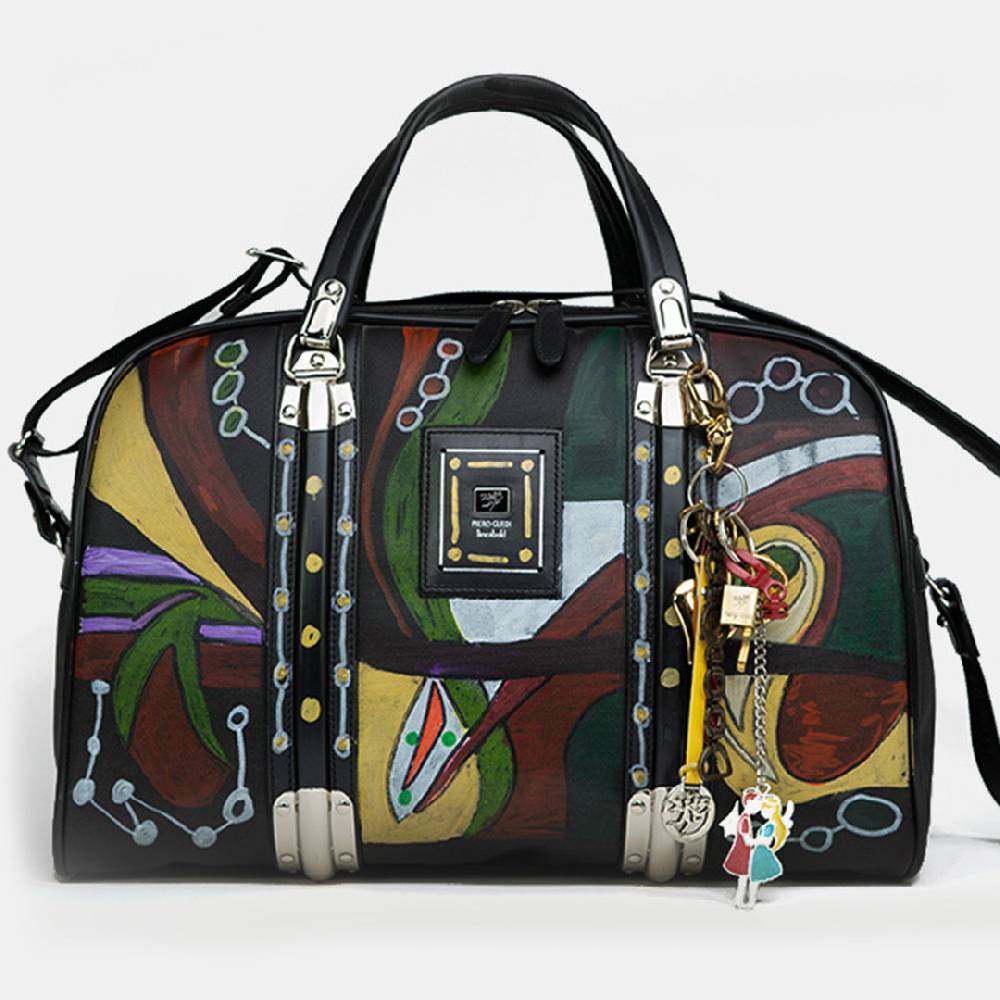 Piero Guidi LINEABOLD BOSTON BAG HAND PAINTED 130619966_01 I Più Venduti