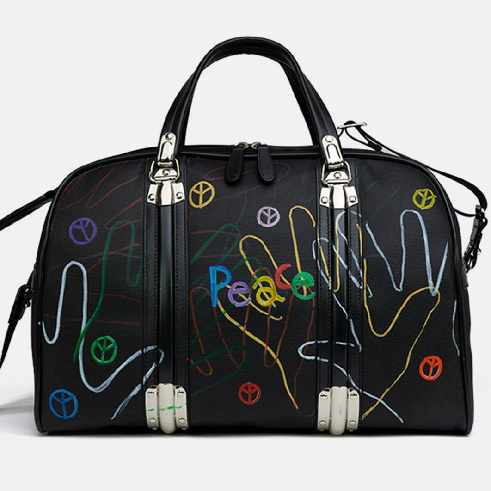 Piero Guidi LINEABOLD BOSTON BAG HAND PAINTED 130619966_01 I Più Venduti