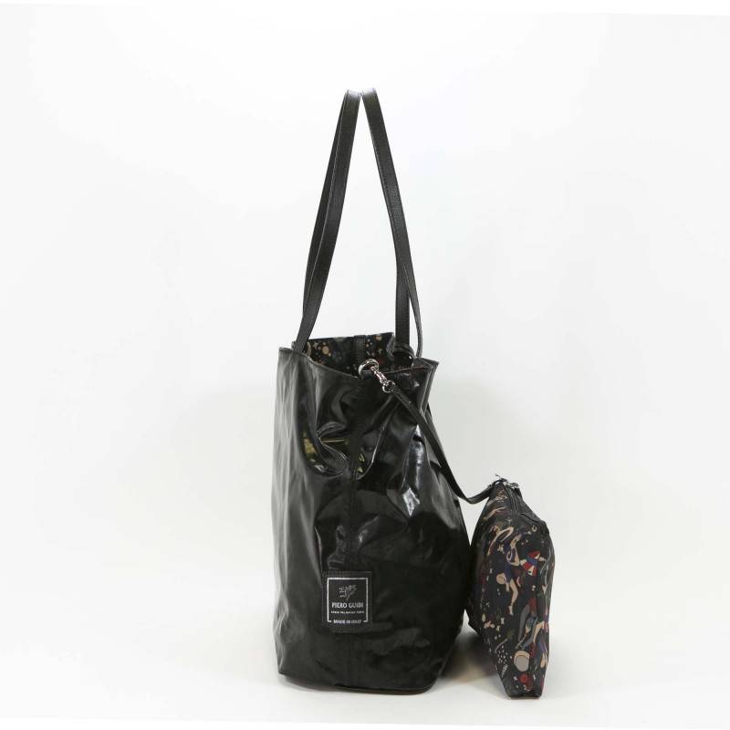 Piero Guidi PIERO GUIDI TOTE BAG/SHOPPING BAG REVERSIBILE 2 IN 1 Vendite stagionali