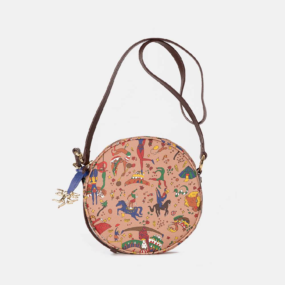 Piero Guidi PIERO GUIDI SLING BAG "TAMBURELLO"/TRACOLLINA Soddisfazione Garantita
