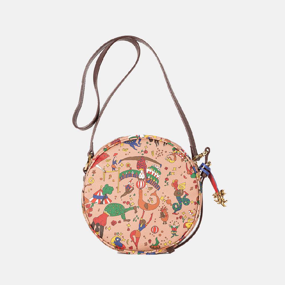 Piero Guidi PIERO GUIDI SLING BAG "TAMBURELLO"/TRACOLLINA Soddisfazione Garantita