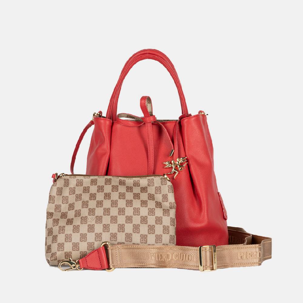 Piero Guidi PIERO GUIDI SATCHEL BAG DOUBLE/BAULETTO REVERSIBILE Sconto di tempo limitato