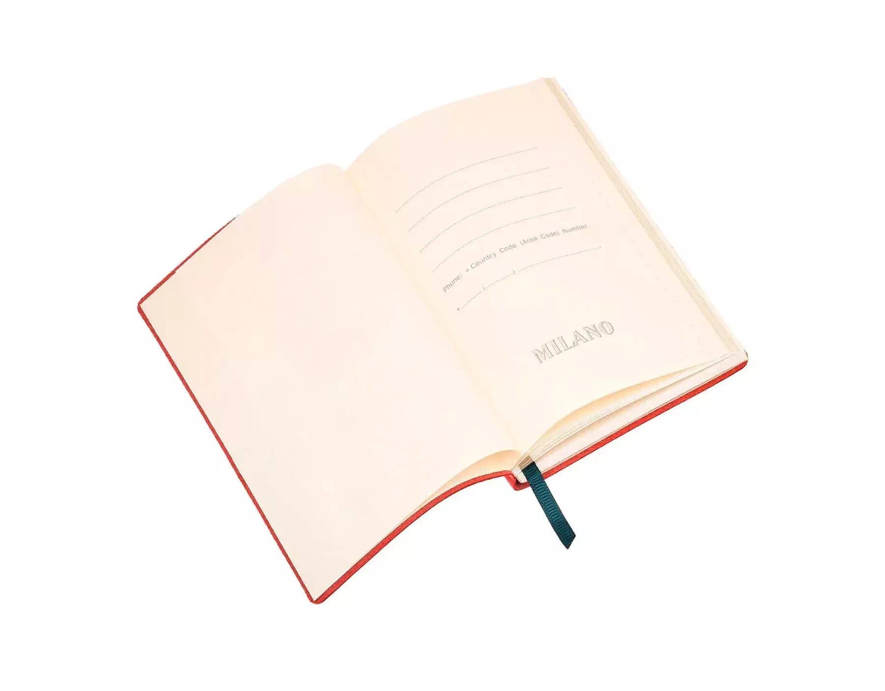 Pineider Notebook Milano Piccolo a righe Spedizione Gratuita
