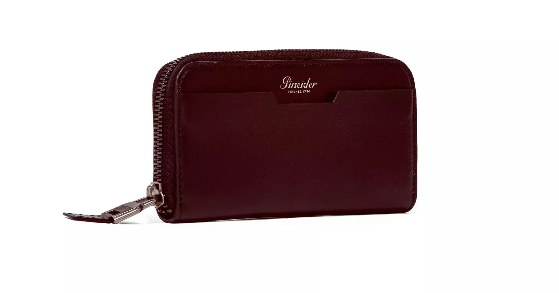 Pineider Astuccio con zip in Metro Smooth Pezzi Unici