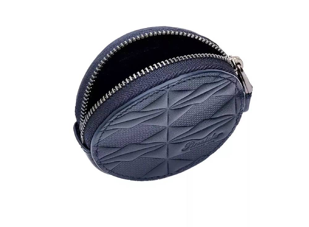Pineider Porta monete Small in Embossed Empress Officina