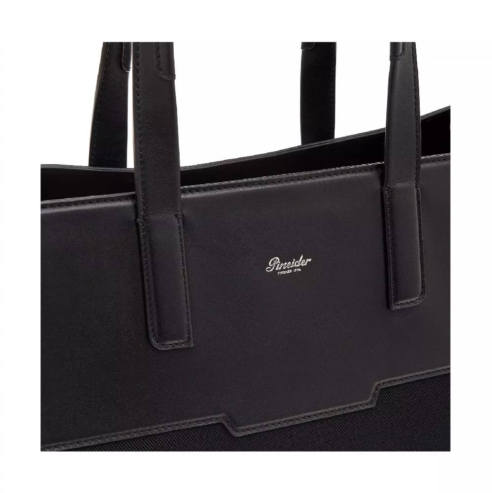 Pineider Lou Tote Bag in Metro Nylon Saldi Di Fabbrica