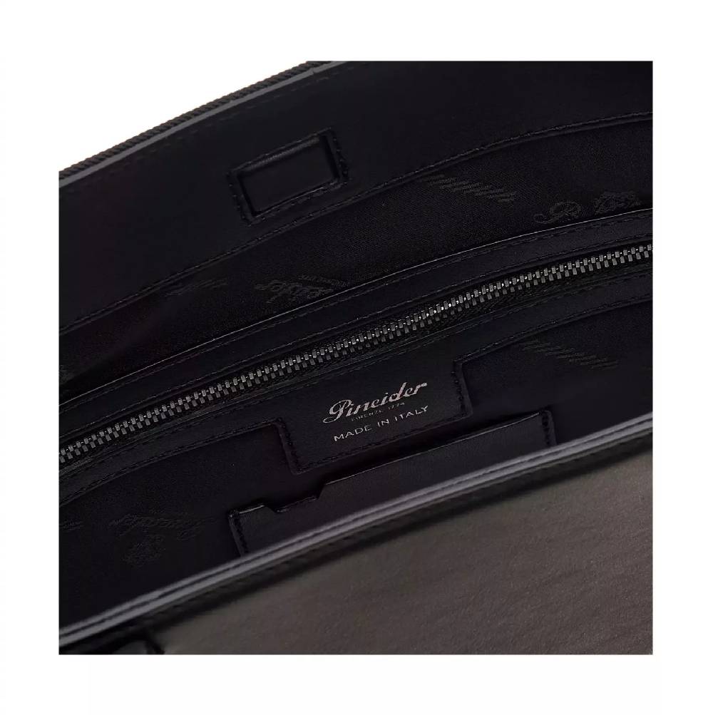 Pineider Museum Vertical Shopping Bag in Metro Nylon Negozio
