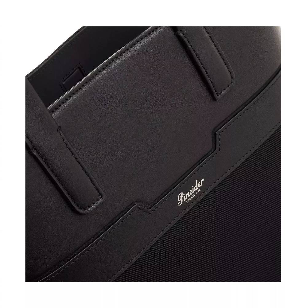 Pineider Museum Vertical Shopping Bag in Metro Nylon Negozio