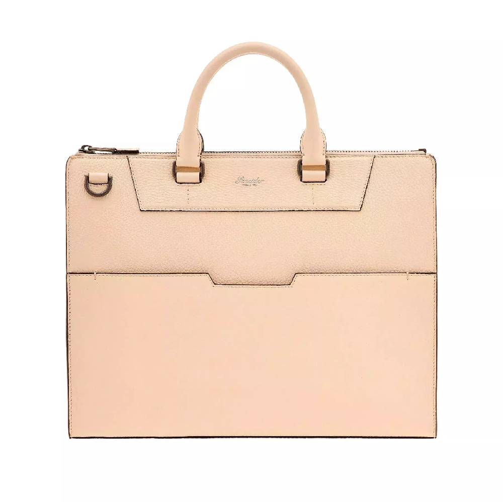 Pineider Slim Briefcase in Bottalato Vendita Economica