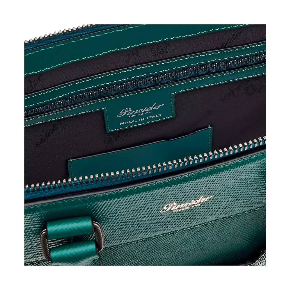 Pineider Slim Briefcase in Mini Franzi In Vendita